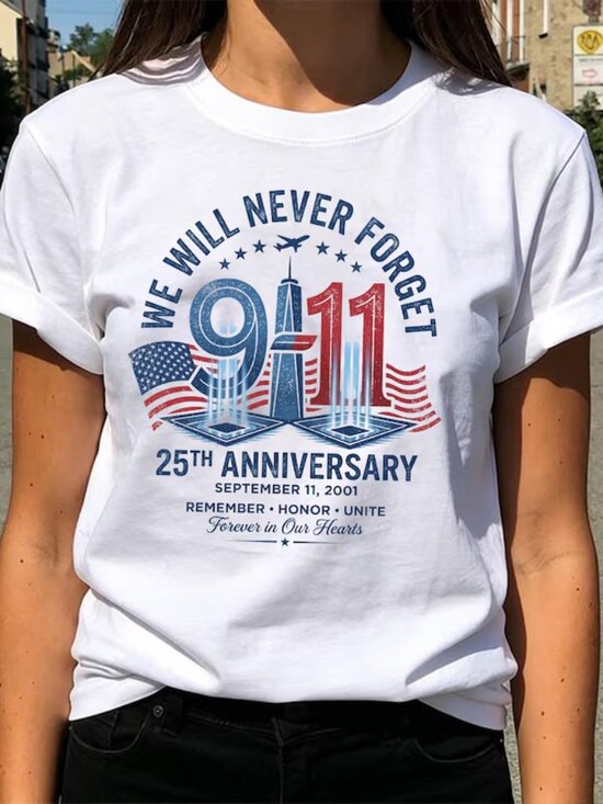 Bradley M Other - 9-11 25th Anniversary Shirt, We Will Never Forget Tee